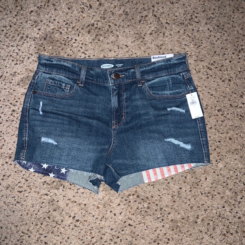 Jean shorts NWT